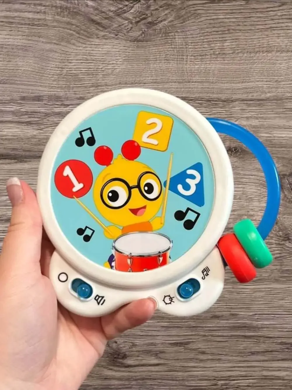 Baby/Toddler Drum/rattle learning toy